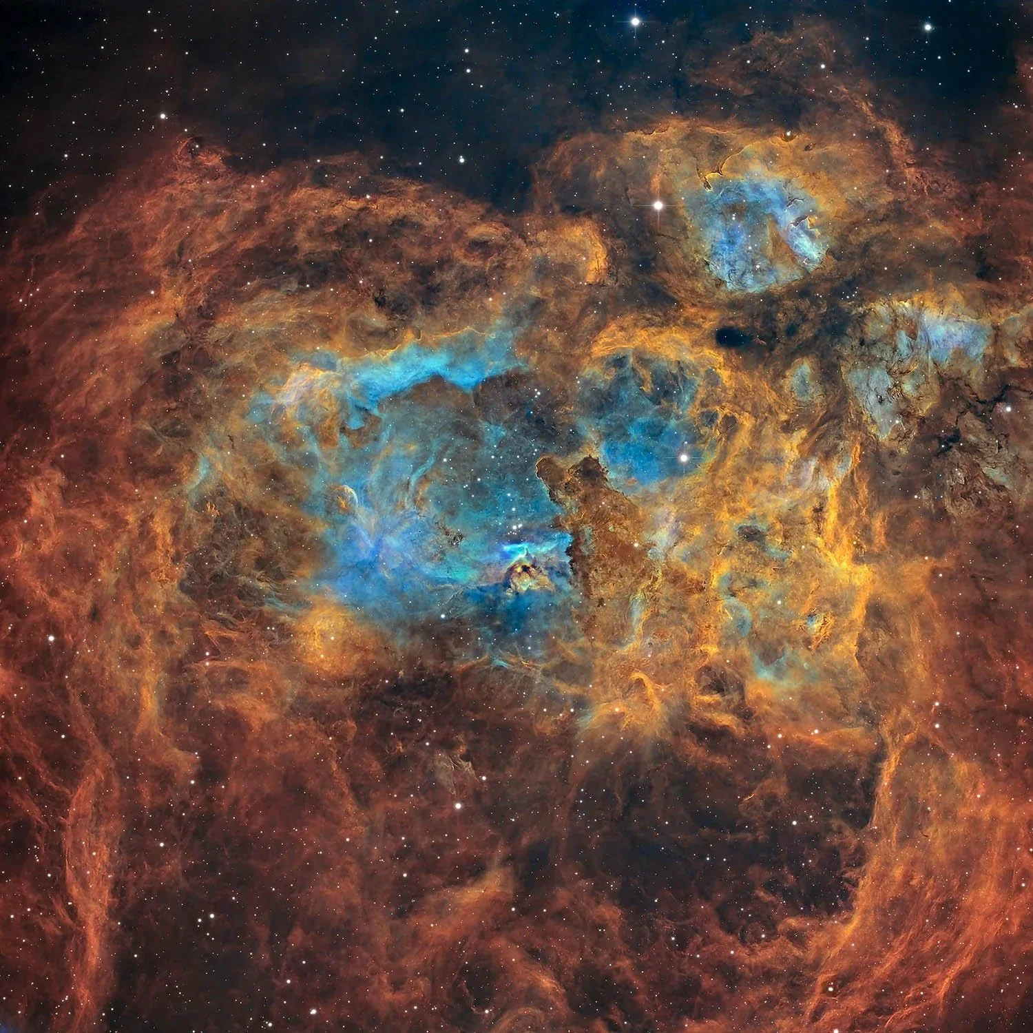 NGC 6357 The Lobster Nebula