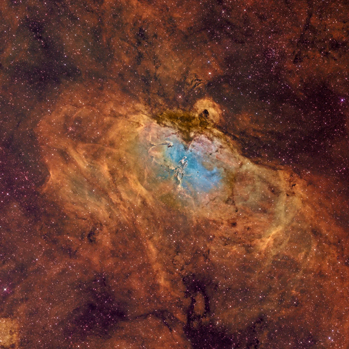 The Eagle Nebula                       M16