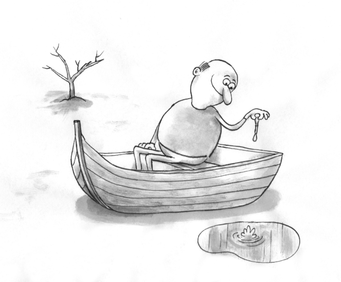 "Waterdrops will eventually make the lake"