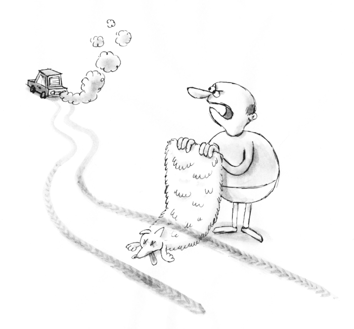 "Even if a fault becomes a sable fur coat, nobody wants to wear it"