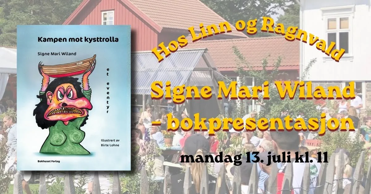 Bokpresentasjon ved Signe Mari Wiland - hos Linn og Ragnvald