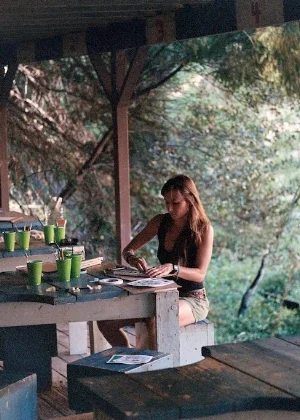 Noelle in her element. Photo by Ryan Tatar.