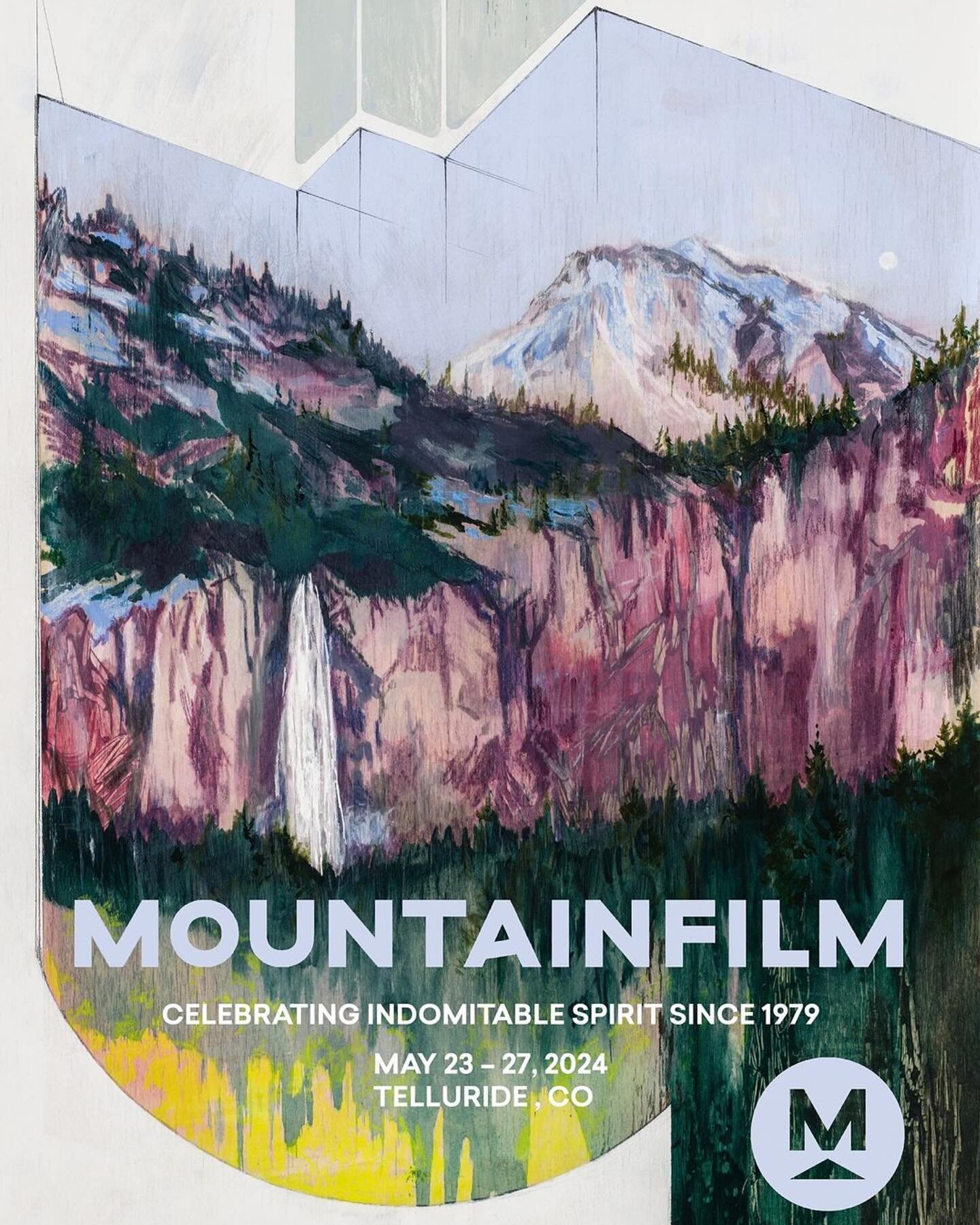 Fun to share that I was commissioned to create the art for the 2024 Telluride Mountainfilm Festival! The festival is May 23-27 and I&rsquo;ll be there. Hope to see some of you?

Some words about the collab with @mountainfilm :

&ldquo;It was an honor