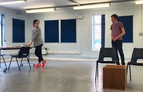 ‘Would you come over here a second?’ Rehearsal in Birmingham.