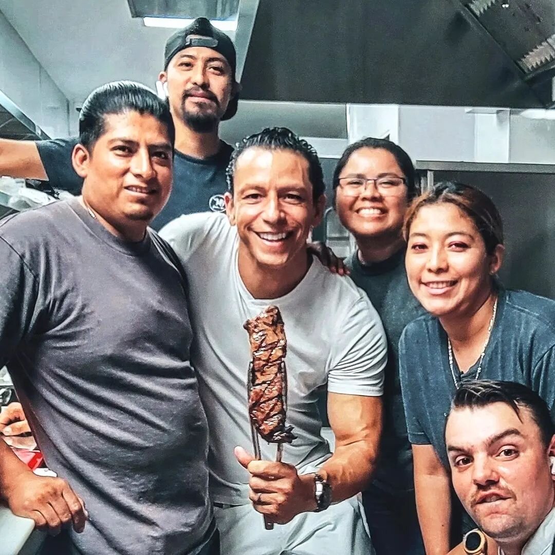 THIS Team has been COOKING together for years...come TASTE the difference! #delicious #family #teamwork #kitchen #technique #experience #bestfood #ontheroad #marvista #bigthings
