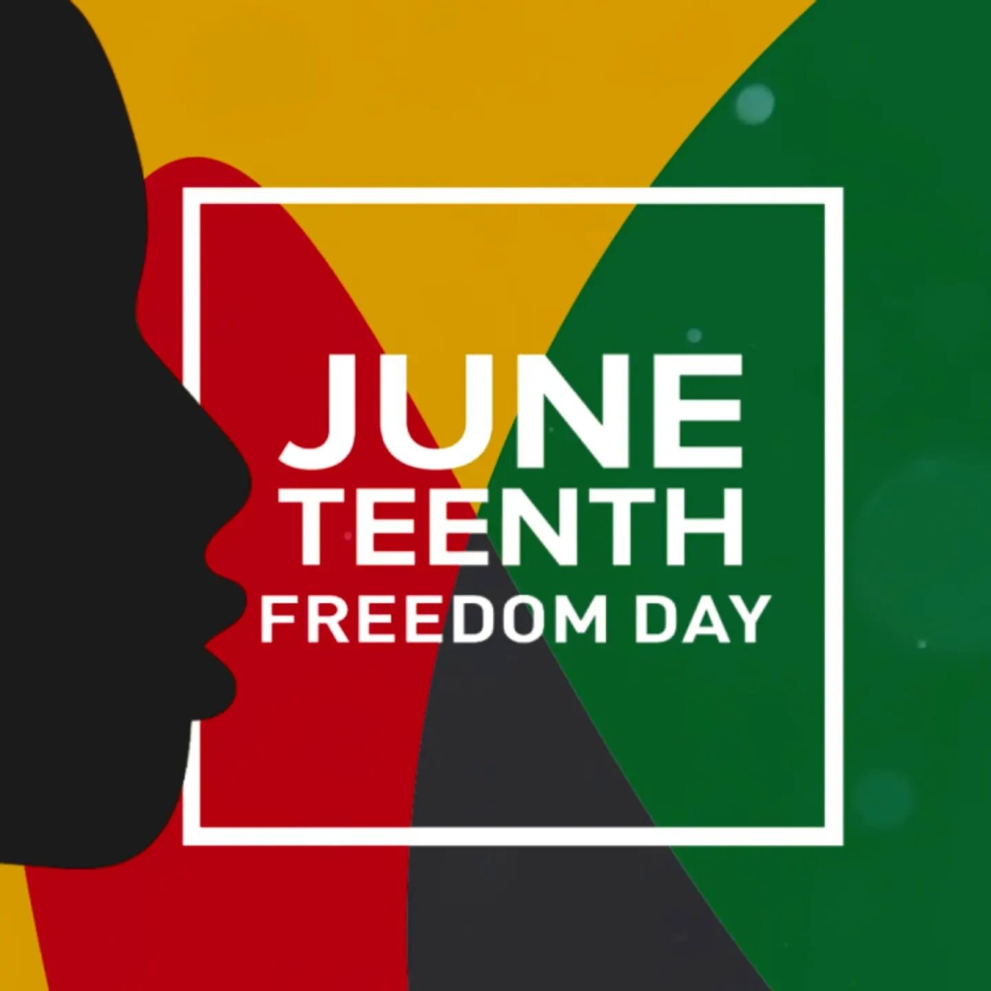 Happy Juneteenth! We are OPEN till 3pm today in observance. #freedom