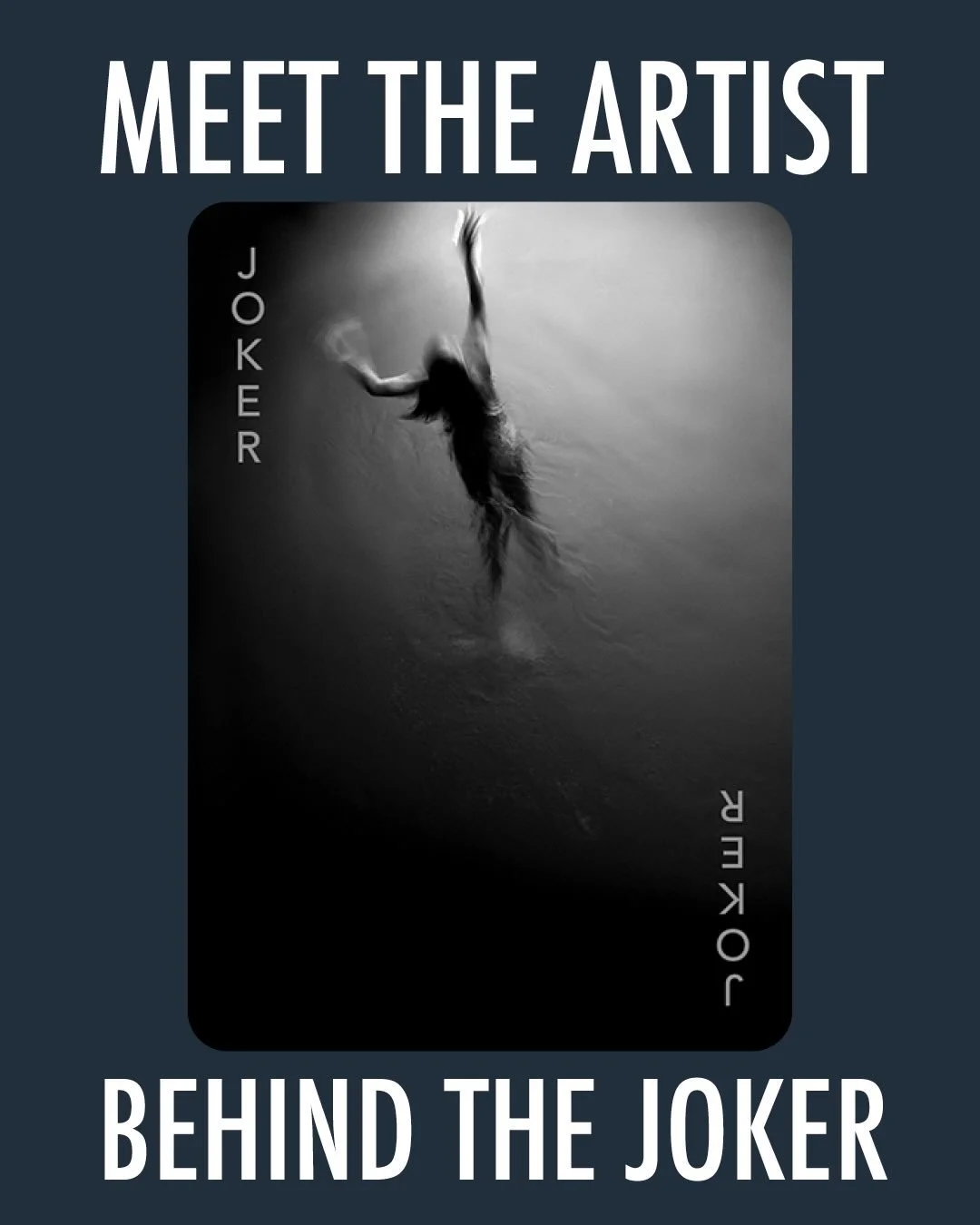 Meet the artist behind a Joker, Cole Thompson. 

&ldquo;I am often asked, &ldquo;Why black and white?&rdquo; I think it&rsquo;s because I grew up in a black-and-white world. Television, movies and the news were all in black and white. My heroes were 
