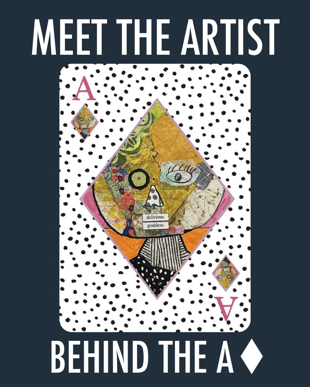Meet the artist behind the A&diams;️, Gloria Campbell. 

&ldquo;I love mixing colors, mixing papers, mixing media (and occasionally mixing metaphors) to create paintings, monoprints, collages , small books amd just about anything I can &ldquo;layer u