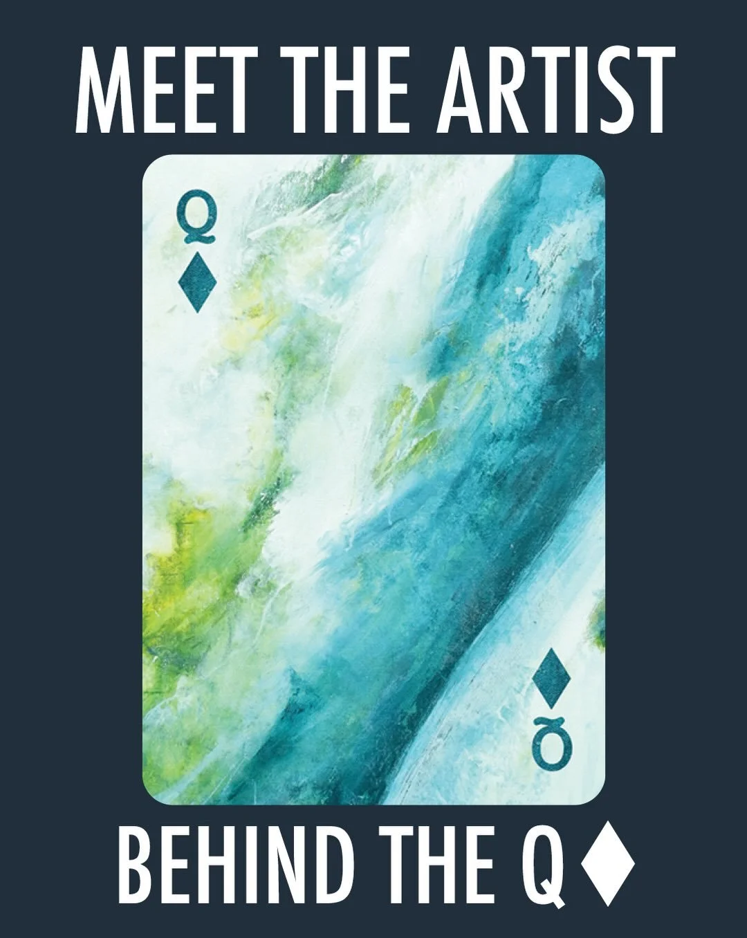 Meet the artist behind the Q&diams;️, Jema Anderson. 

&ldquo;My art is inspired by the natural world&mdash;its shapes, colors, and textures. I feel a deep connection to the spirit of nature, especially through the element of water, which symbolizes 