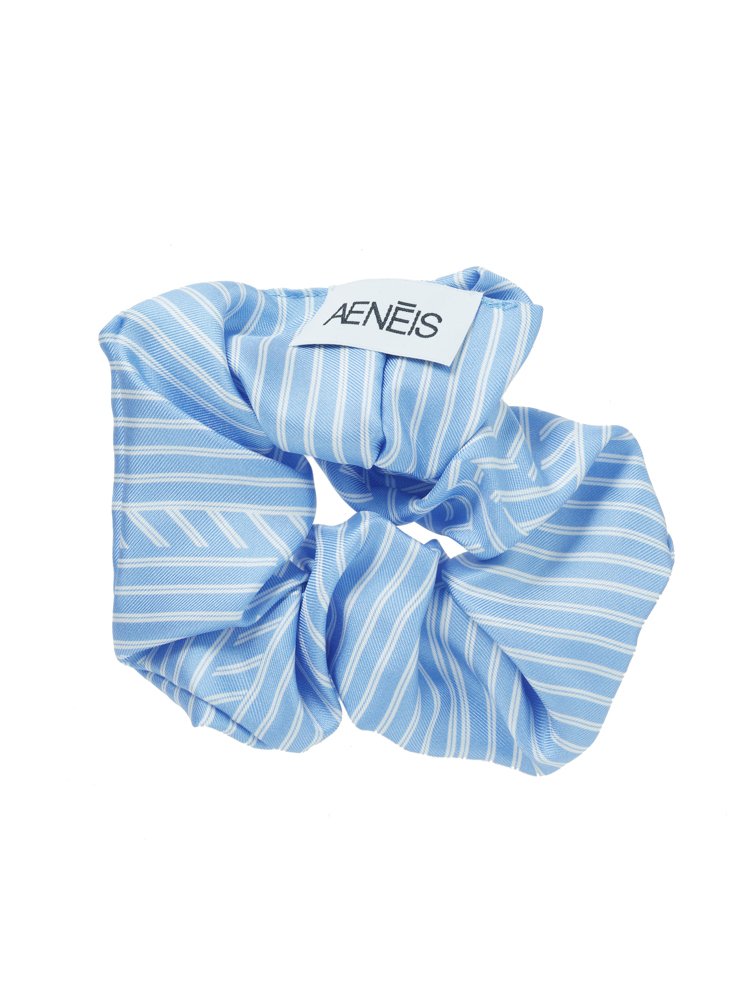 LUI CLASSIC STRIPED SILK SCRUNCHIE AZZURRO.jpg