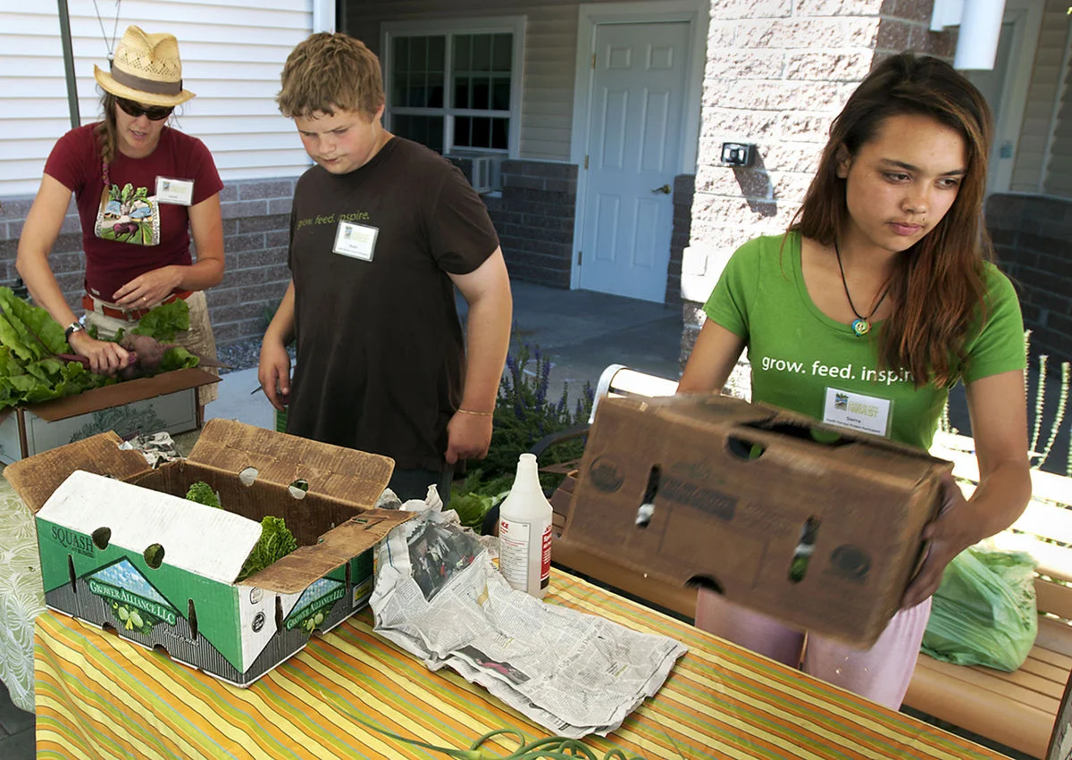 Missoula Youth Harvest crew member finds work therapeutic