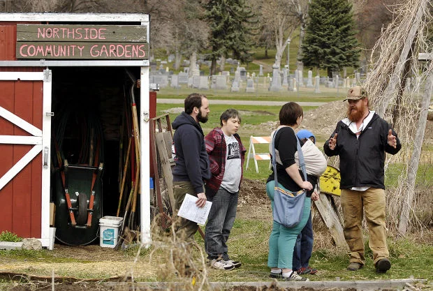 Hundreds join in opening day of turning dirt at Missoula community gardens