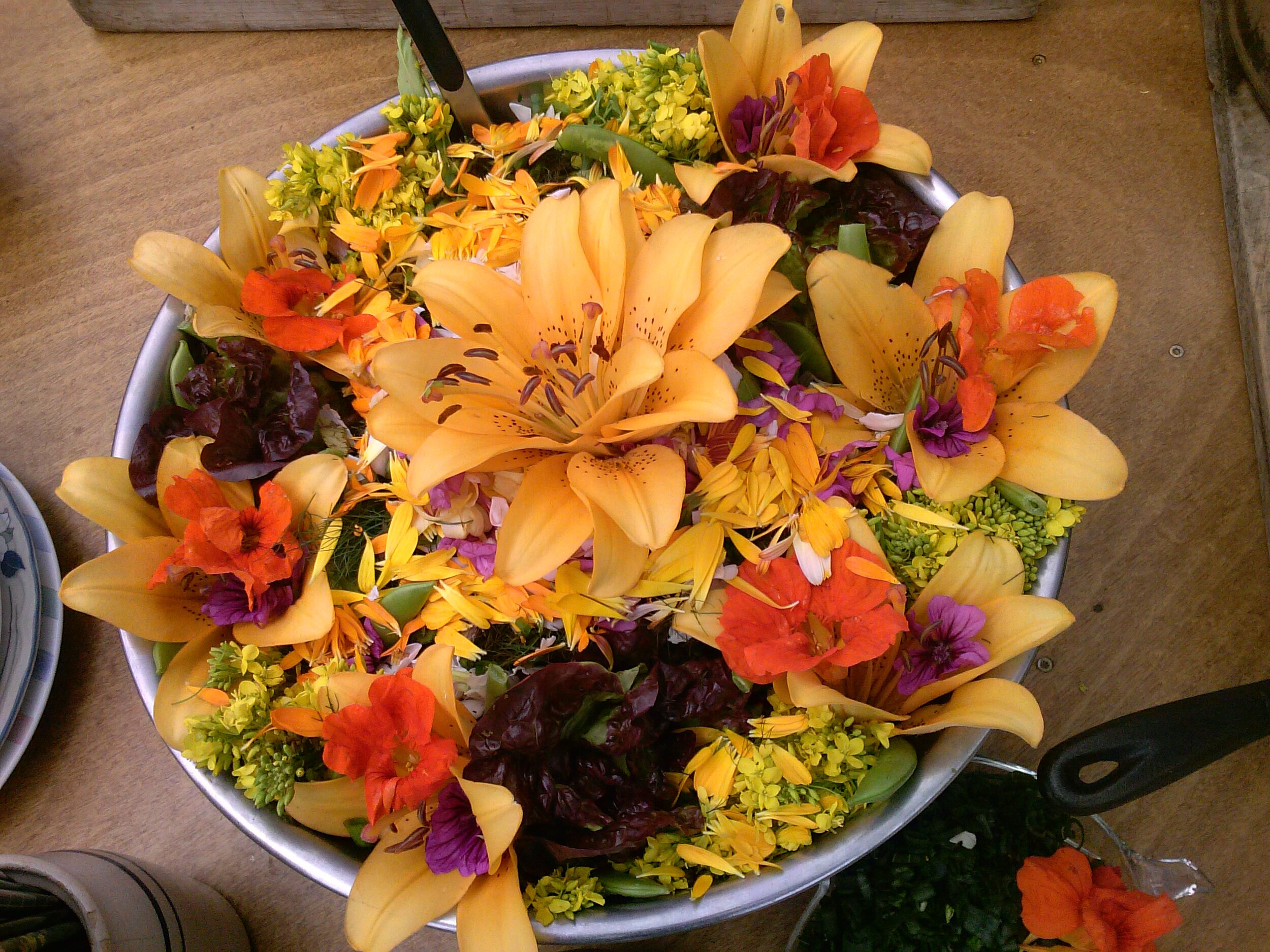 Using and Growing Edible Flowers for Floral Design