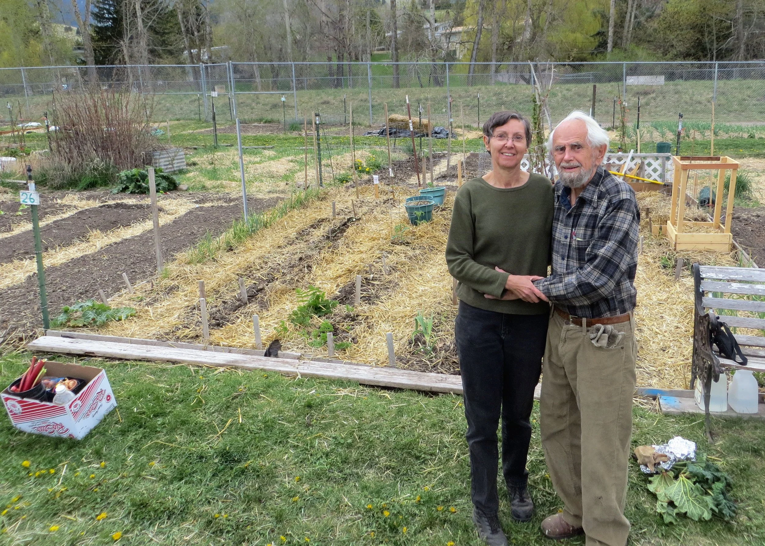 Paul and Christiane Von Reichert Dig into Life