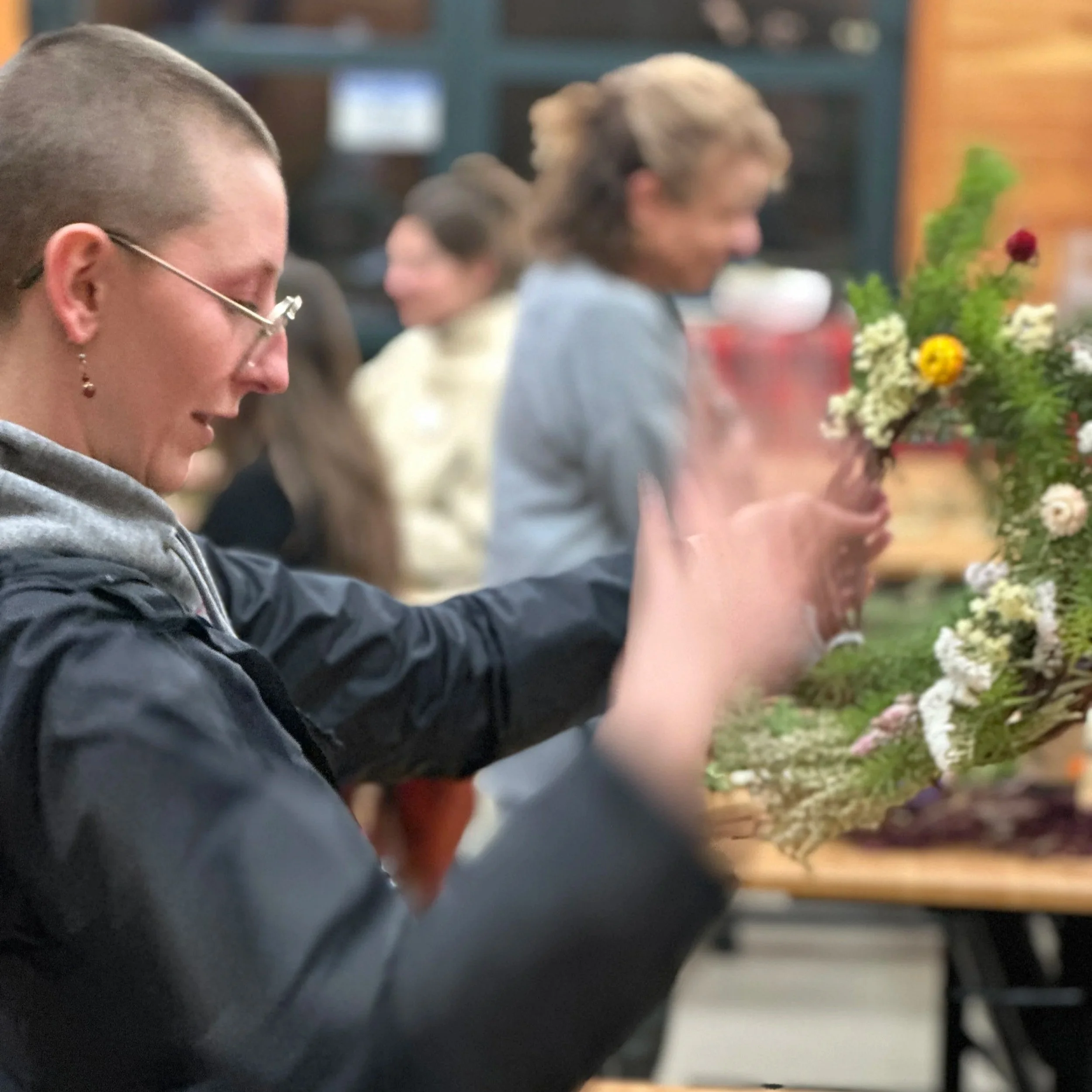 Wreaths that Last: Working with Dried Flowers