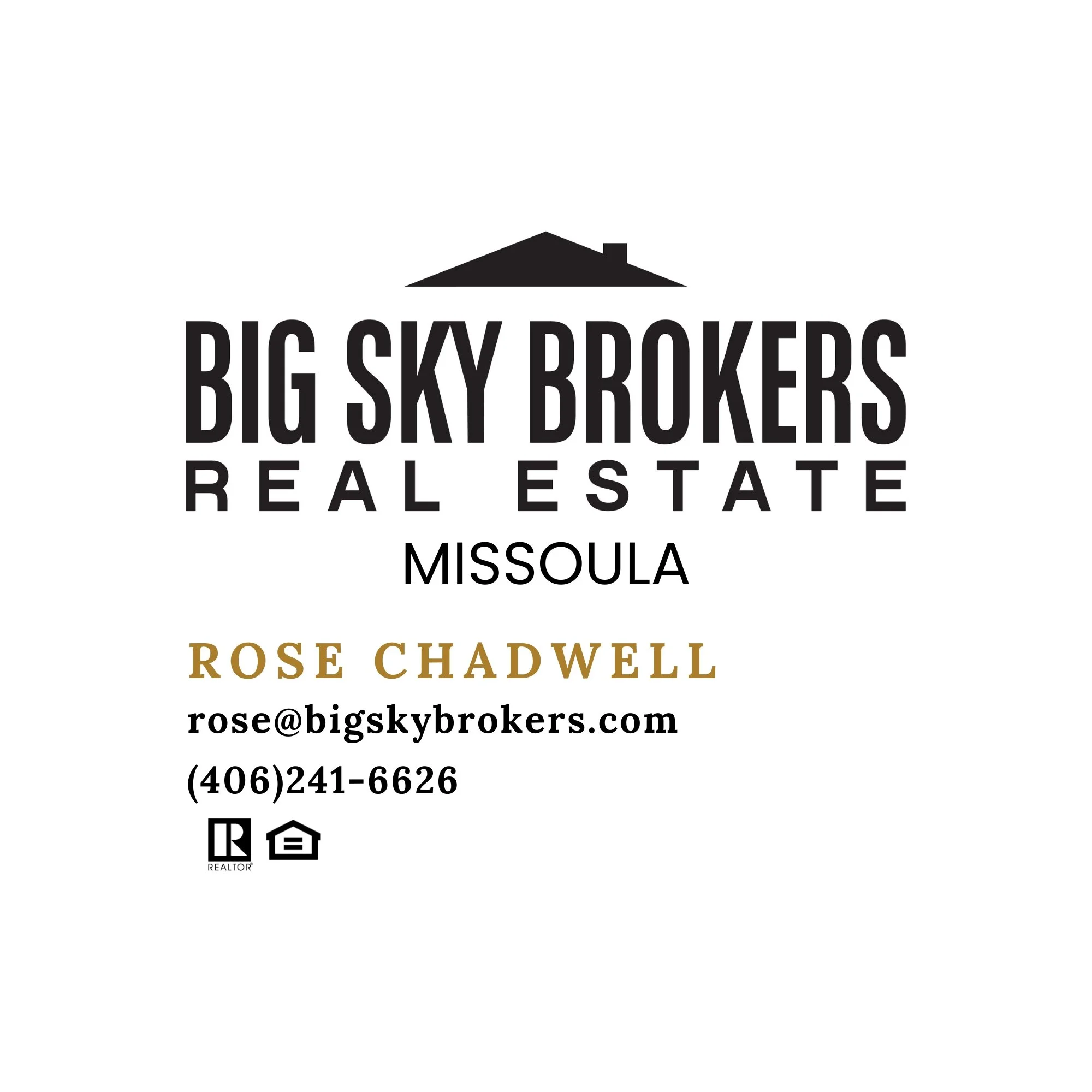 Big Sky Brokers - Rose Chadwell logo