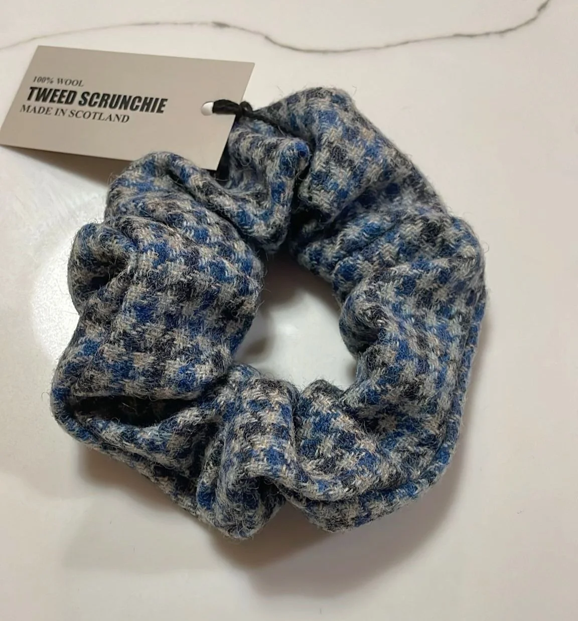BLUE HOUNDSTOOTH