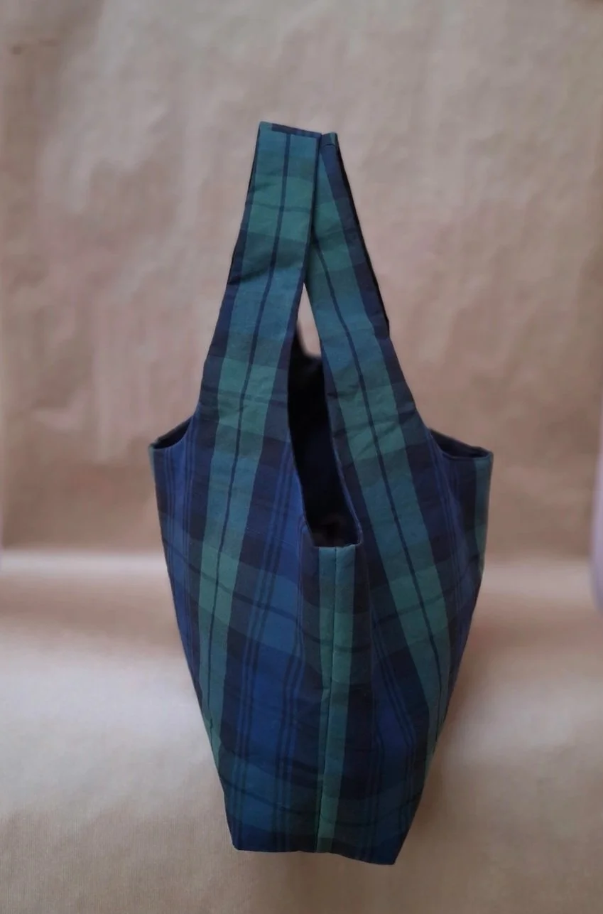 Pre Order - Water Resistant Tartan Shopper - Black Watch