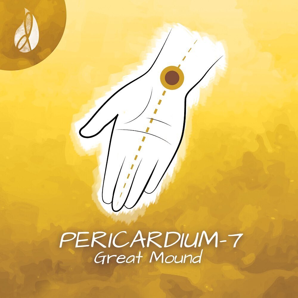Pericardium 7- Great Mound Because this point has a relationship to the heart it is calming and specificly can be used for fear in relationships. It is also a point that can assist with the fear of dying, and since change is often felt as a tiny deat