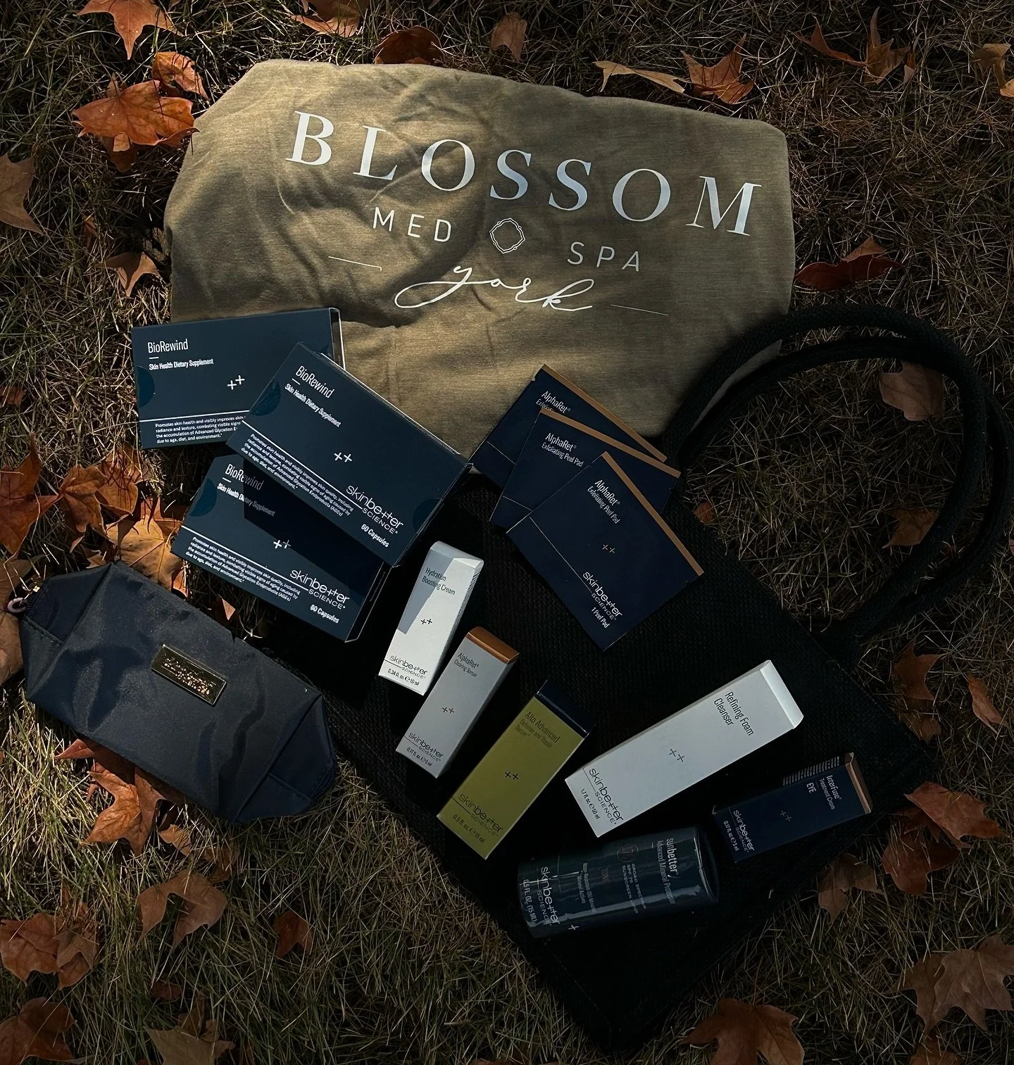 With the launch of our Fall Menu, we&rsquo;re celebrating with a giveaway designed to get you and your skin ready for the season! 🍂✨

One lucky winner will receive over $700 worth of self-care, including:

🧖🏼&zwj;♀️ The Revitalizing Signature Faci