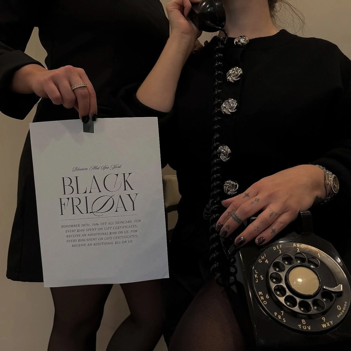 BLACK FRIDAY is only 3 days away 🔥

Our hottest deals of the year are almost here:
✨ Buy $300, get an extra $100 FREE
✨ Buy $100, get an extra $25 FREE
✨ 20% off all products
✨ Every purchase = automatic entry to WIN a free skincare bundle

Set your