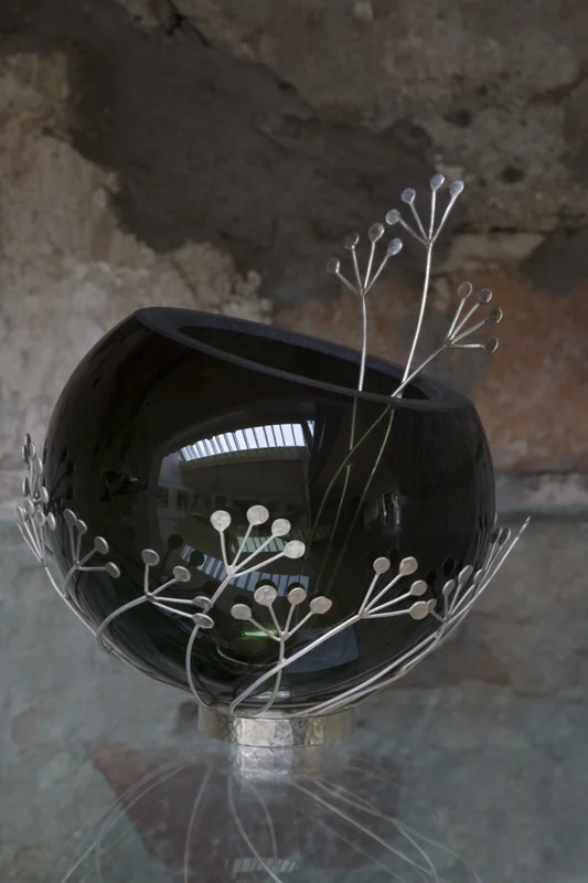 seed head bowl and spoon