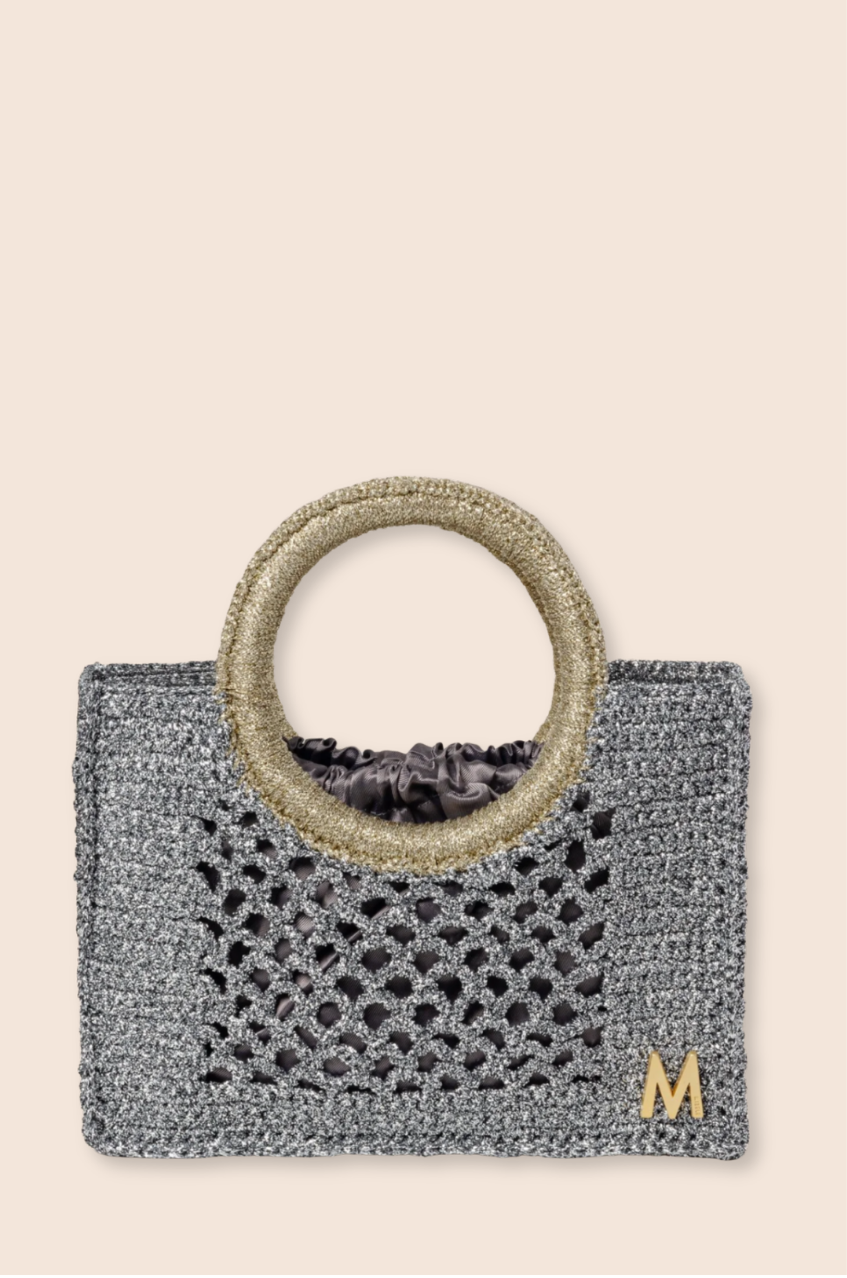 SMALL FISHNET - SILVER & LIGHT GOLD