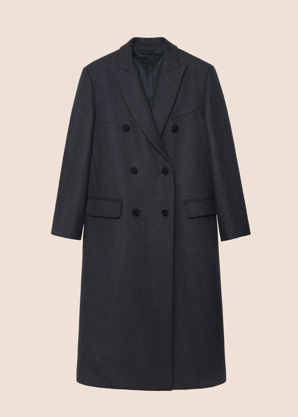 THE CASHMERE COAT - GREY