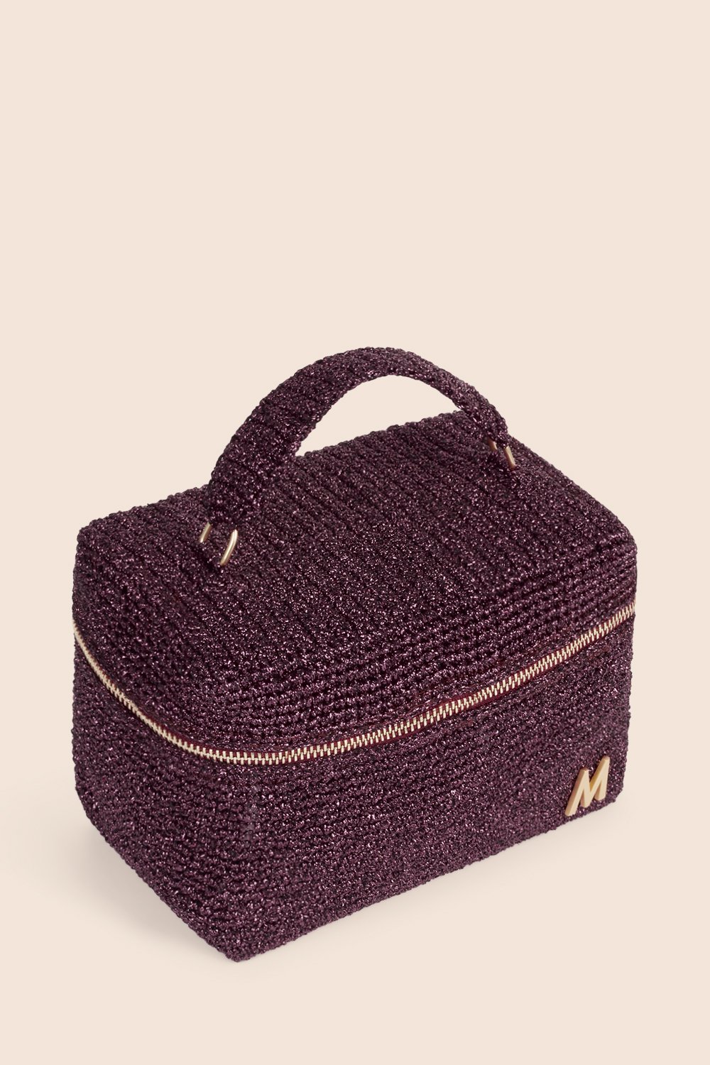 VANITY BAG - AUBERGINE