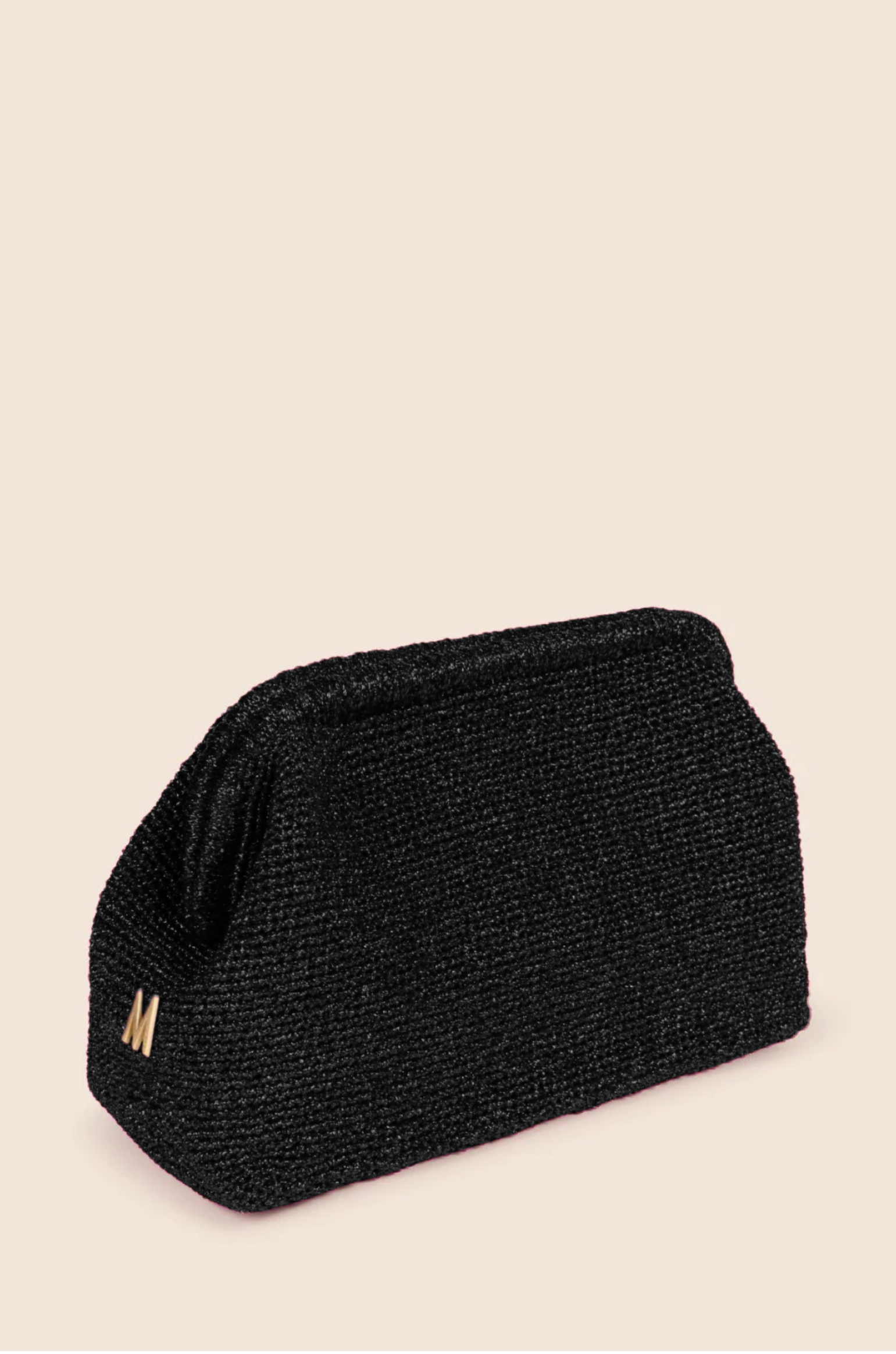 CLUTCH LUREX - BLACK