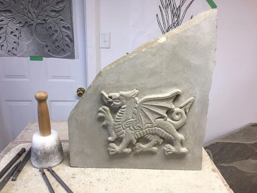 Welsh Dragon - Commissioned Birthday Gift