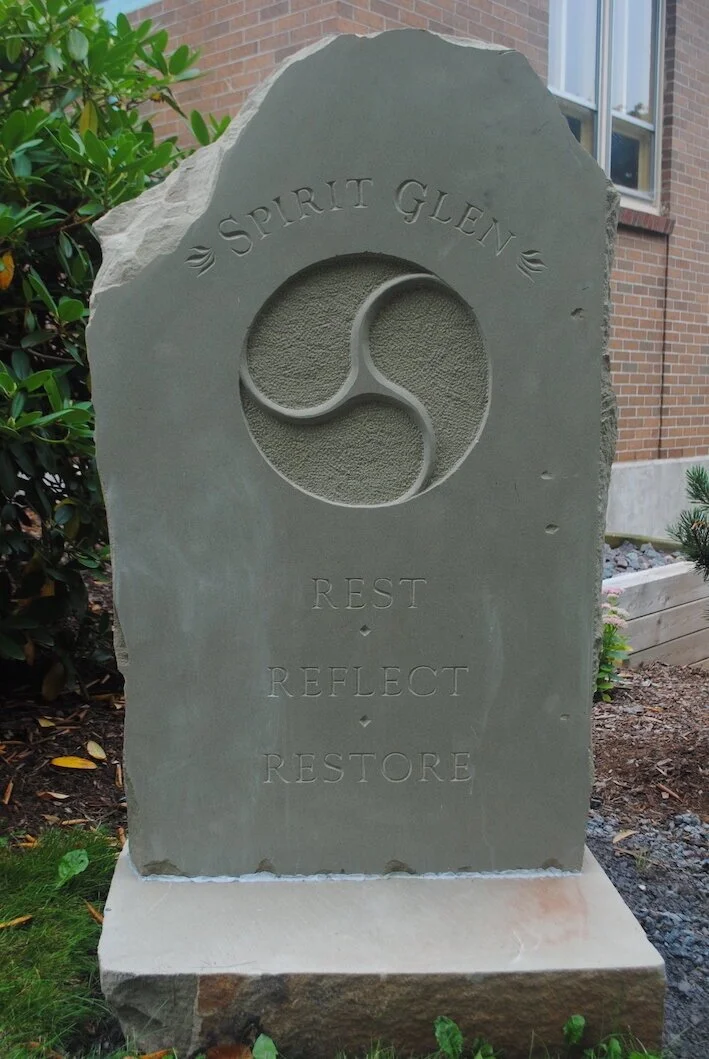 Spirit Glen sign - Pictou United Church