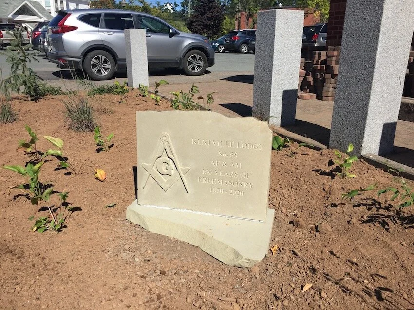 Memorial of support for the Kentville Historical Society's garden park