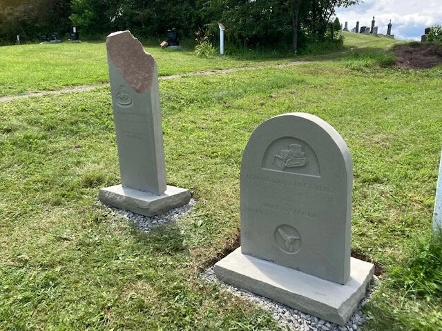 Headstones for brother and parents - Stellarton 