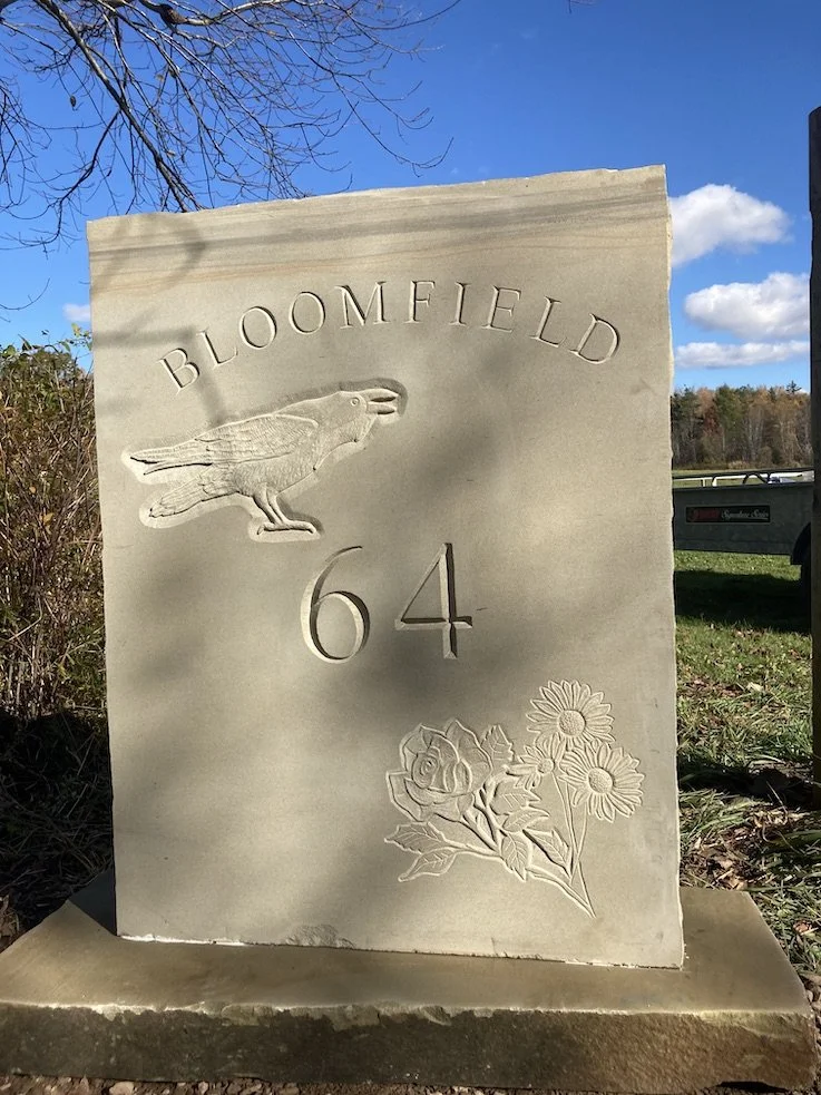 Driveway marker commission, Paradise, NS