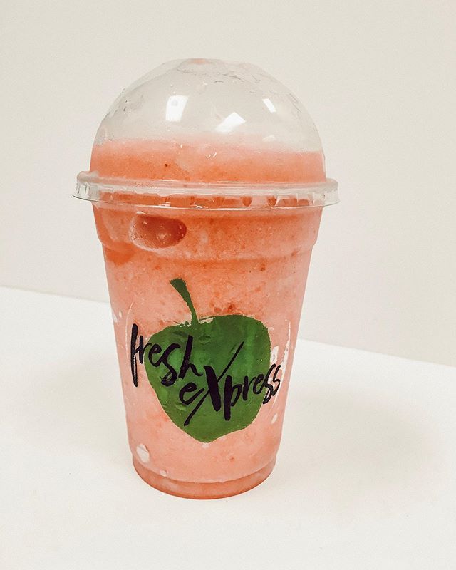 Have you tried our SHARKLEBERRY FIN kool-aid slush? It is an amazing combination of the classic kool-aid flavor and fresh fruit!