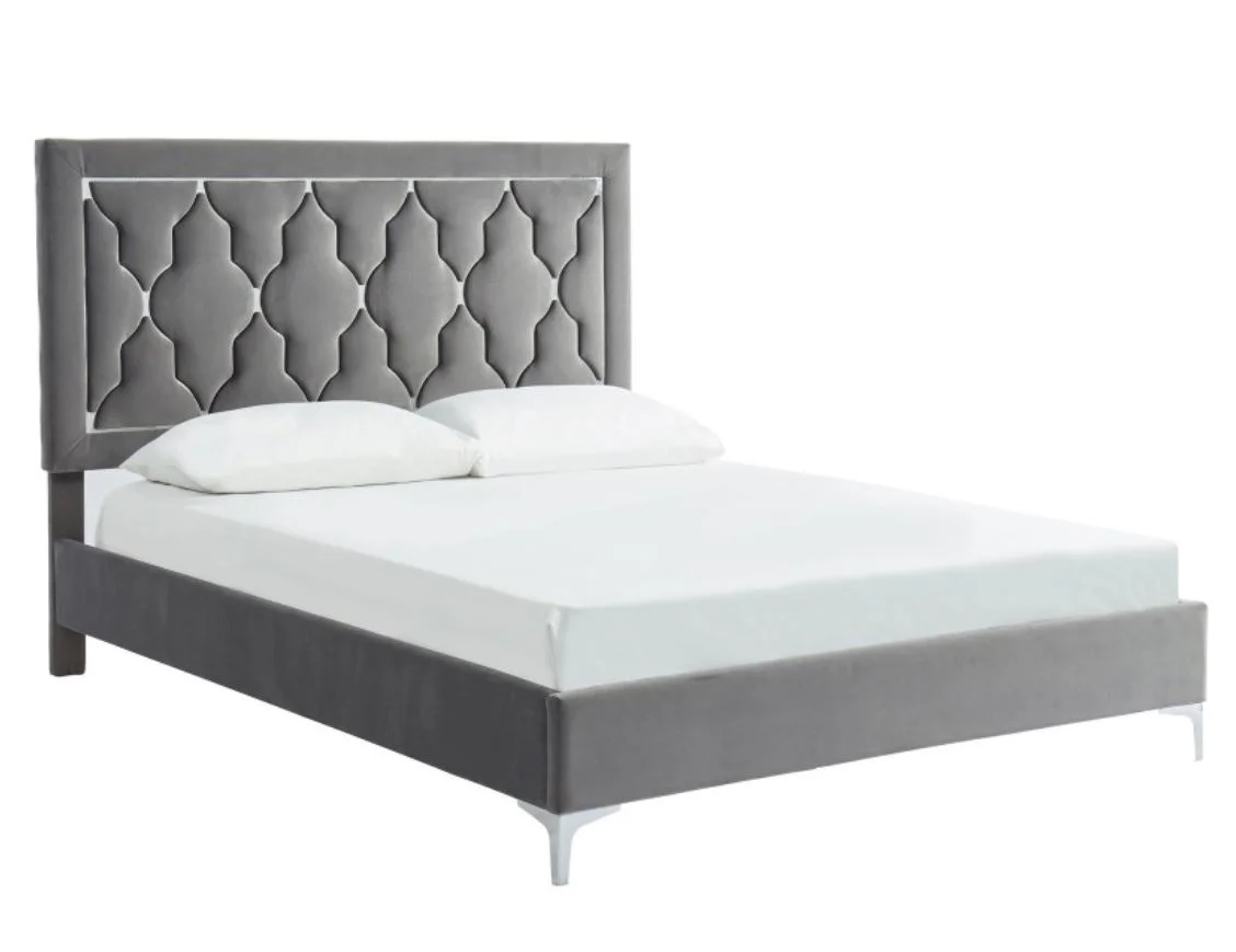 DOLCE | PLATFORM BED GREY
