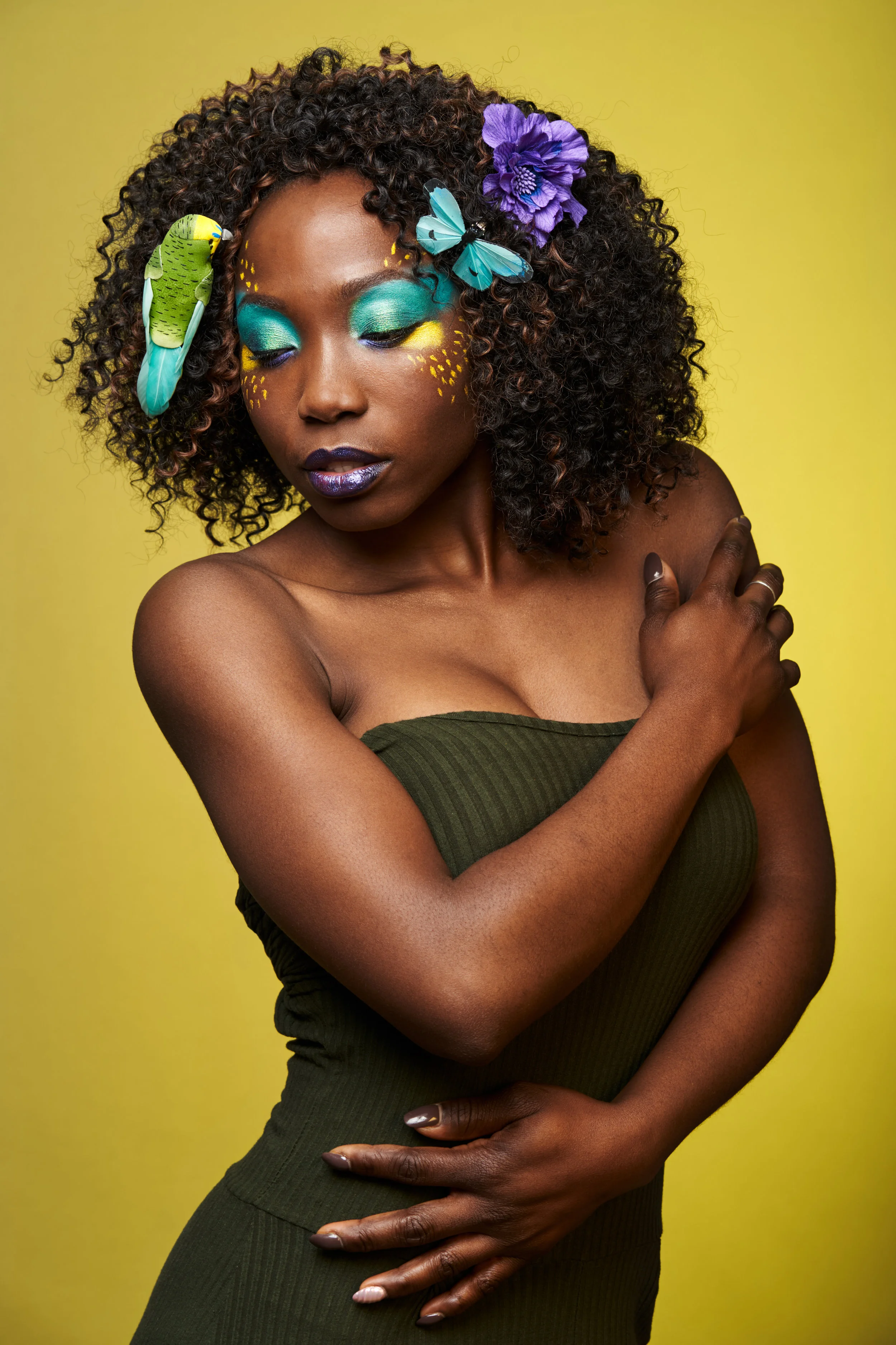 Model: Sandrine S. MUA: Poudre et Paillettes