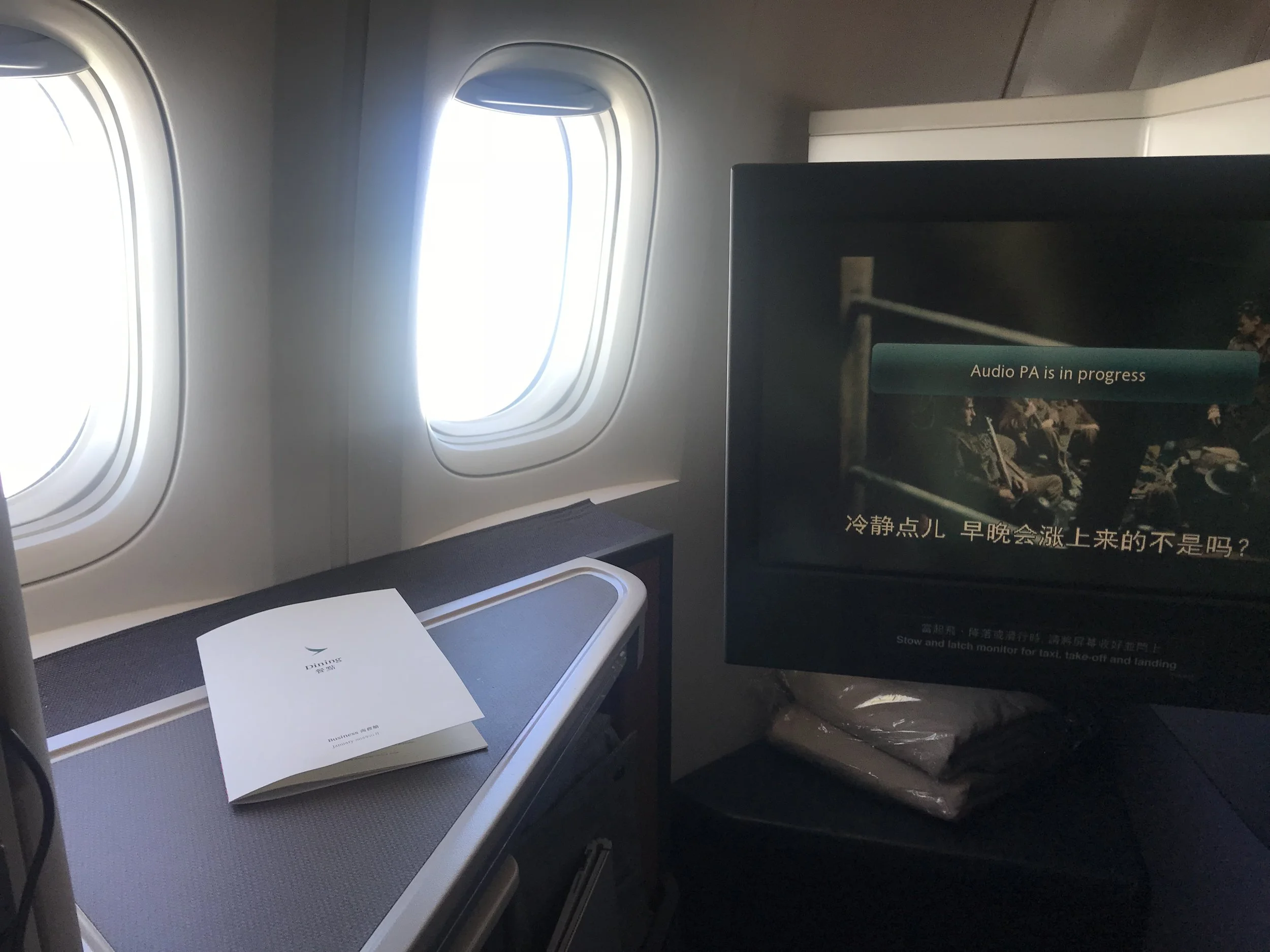 Cathay Pacific: Quick A330 and 777 Business Class Review