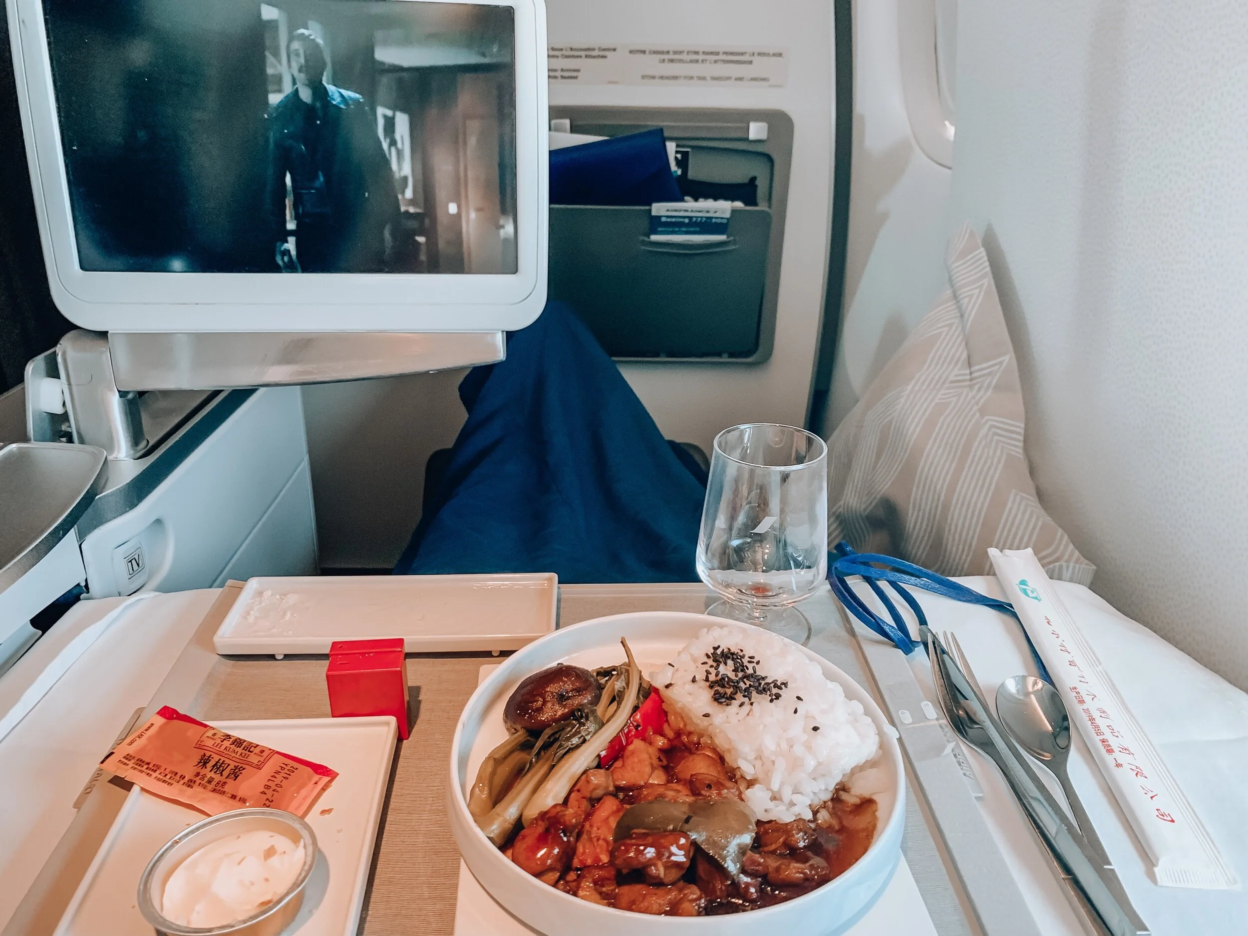 air france 777-200LR Business Class