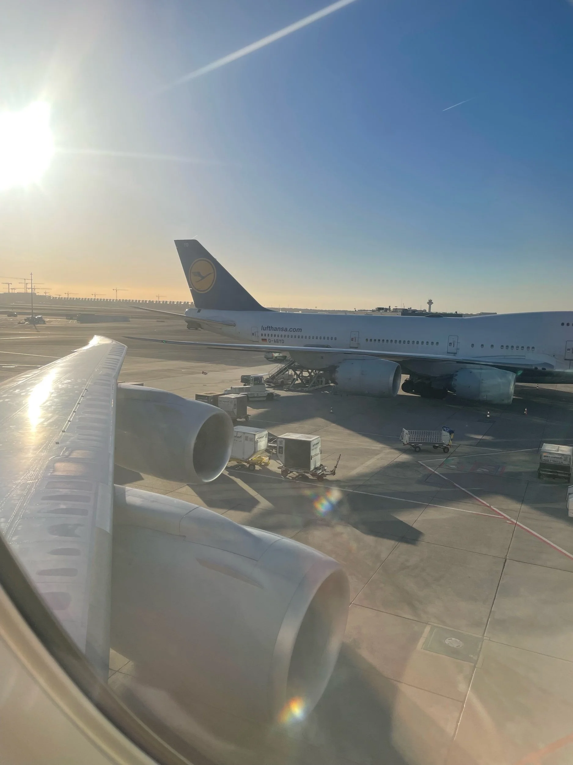 Lufthansa 747-8 business class