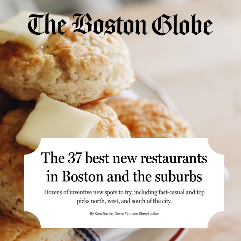 The 37 Best New Restaurants in Boston and the Suburbs 