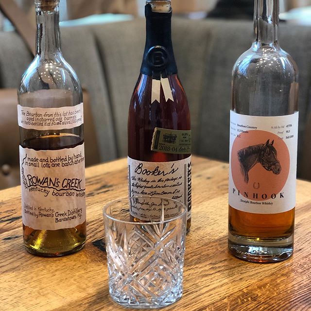 Every night at our bar is a, &ldquo;choose your own adventure!&rdquo; 🥃 TONIGHT! Three Hot Bourbons (best with ice or water according to our top bartender Katie.) ROWAN&rsquo;S CREEK: Oak with smoke. BOOKER&rsquo;S: A  classic, you know it, it knows