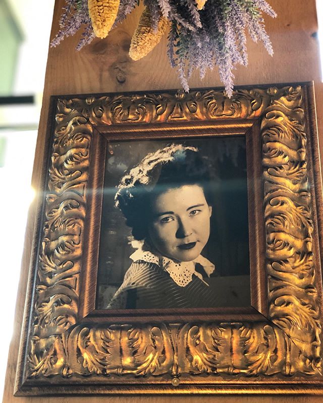 #tbt The walls of @southernproperboston are covered with the childhood of @cheek80 This is Nona Robertson, the grandmother who laid the tracks that lead to our front door. Even if you never noticed this picture, sheโs noticed you. Pay your respects. Eat well. #foodmemories #grandmaskitchen