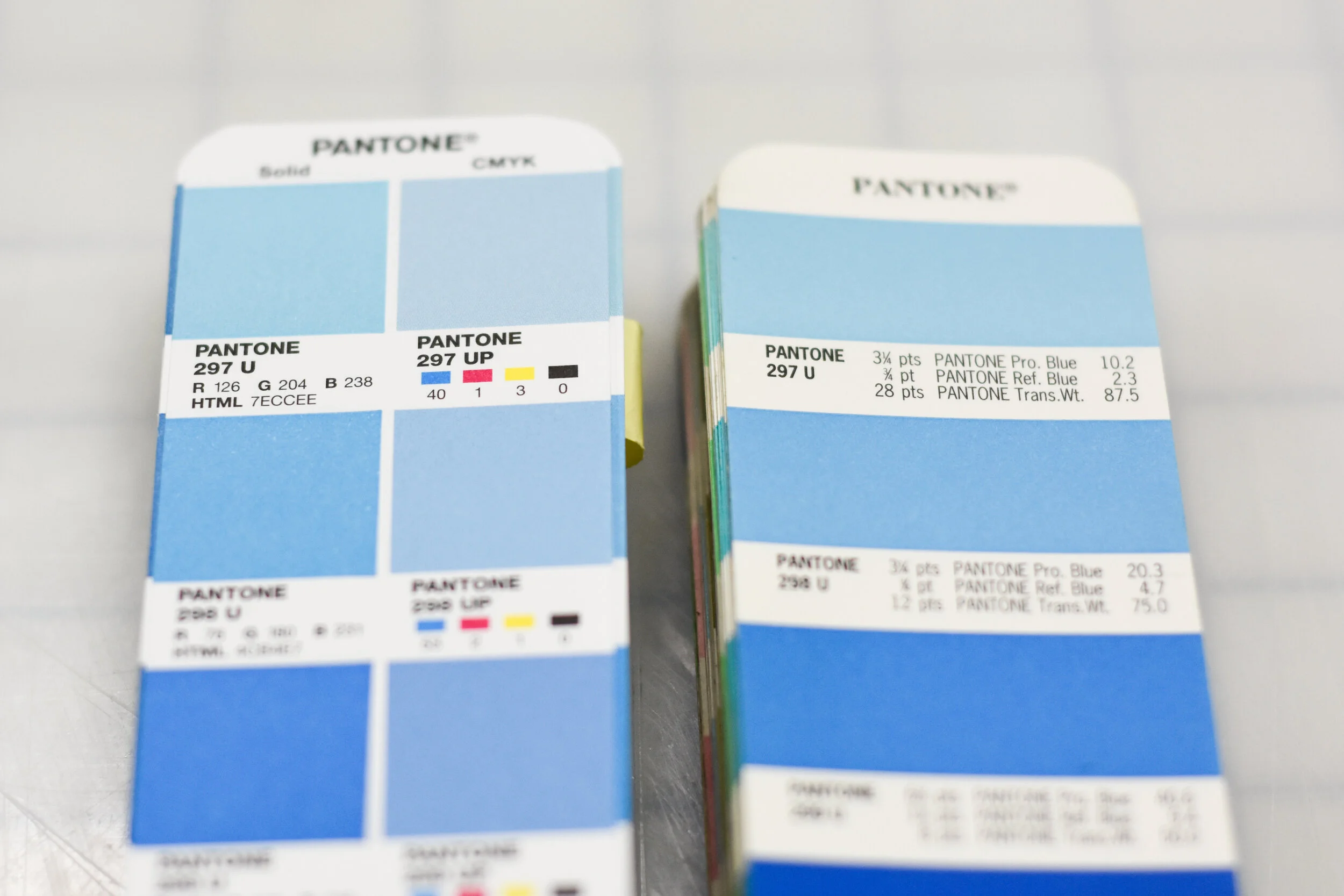 Pantone vs Pantone Bridge Colors