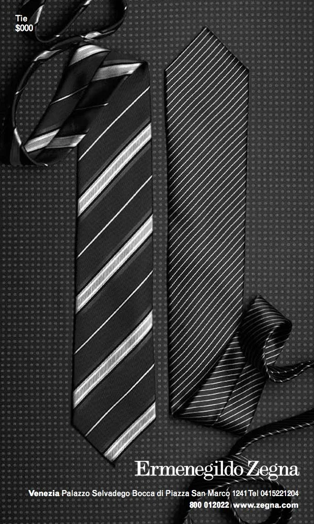Ermenegildo Zegna- Layout design