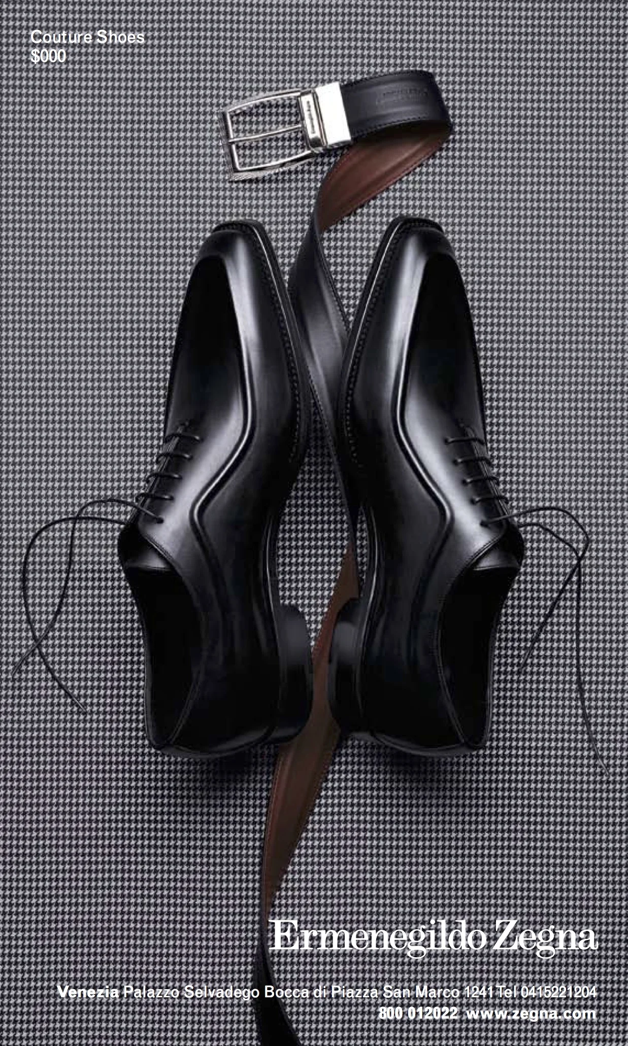 Ermenegildo Zegna- Layout design