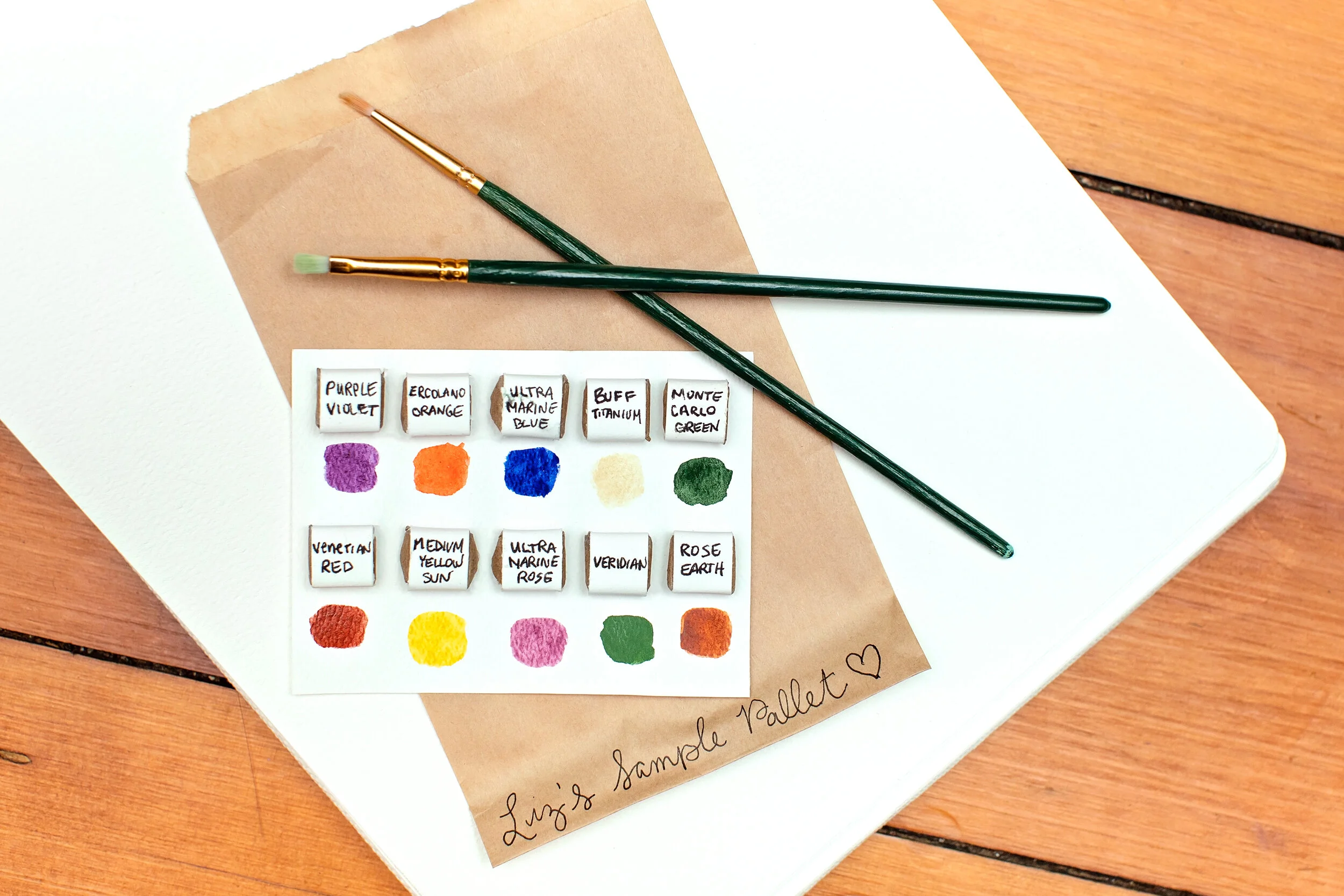 Watercolors by Hannah Made Paint