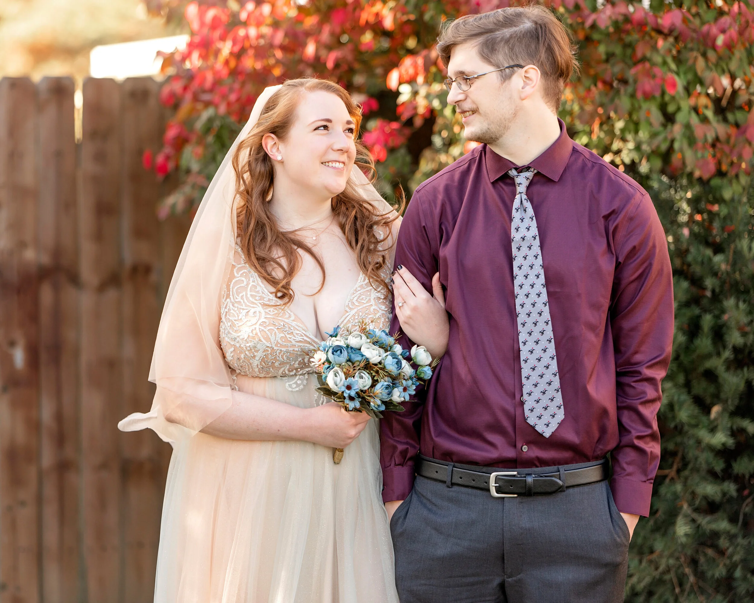 October Wedding in Kettering OH