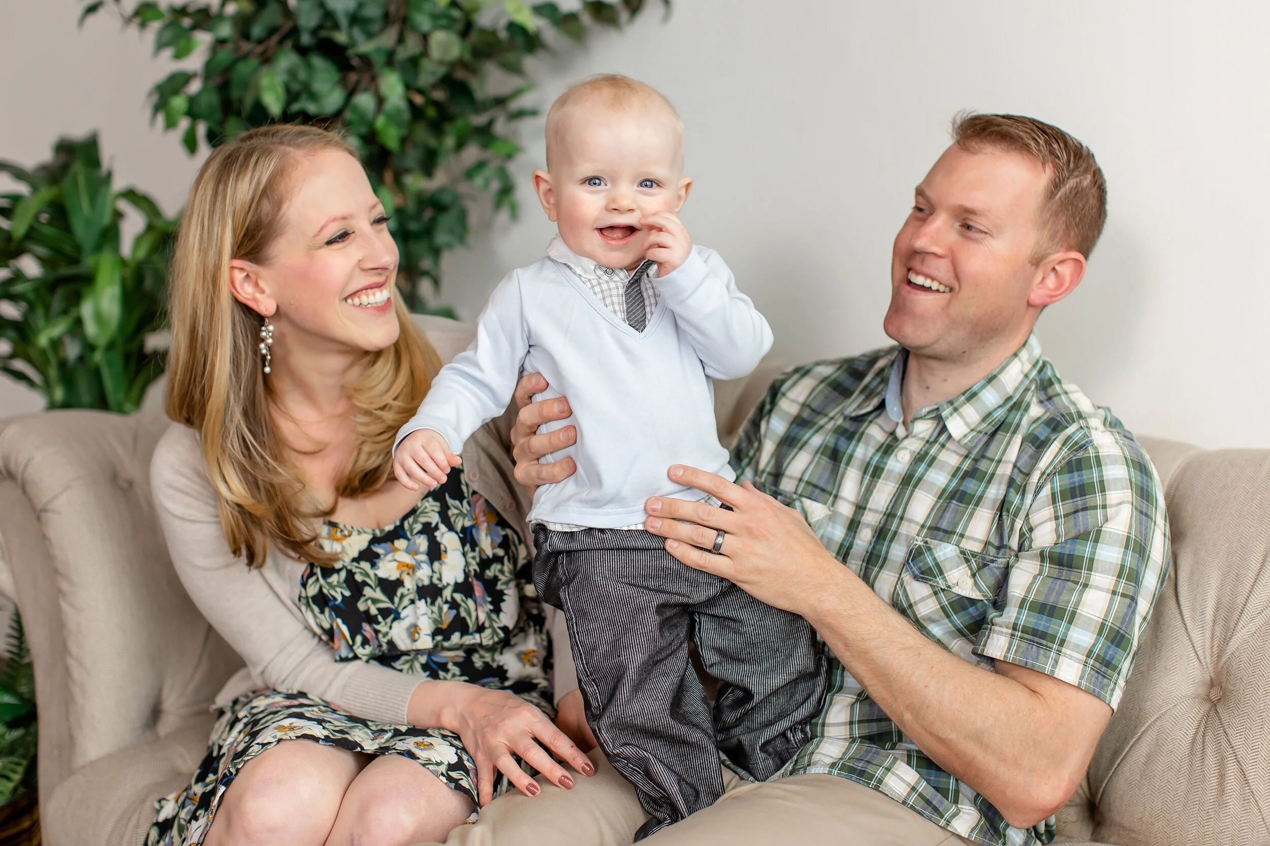 Family Session at Something Old in Dayton OH 